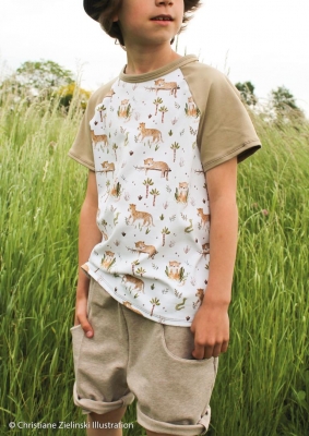 Jersey | Animals Christiane Zielinski | Leoparden weiß